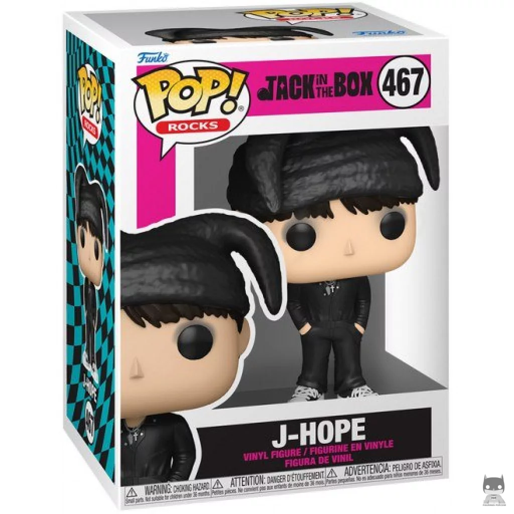 Figurine Funko POP J-Hope (Jack In The Box) avec boîte