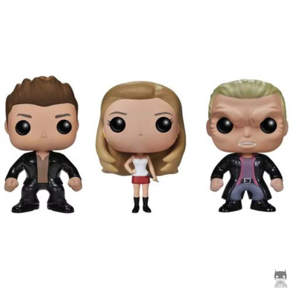Figurine Funko POP Buffy, Angel & Vampire Spike (Buffy contre les vampires)