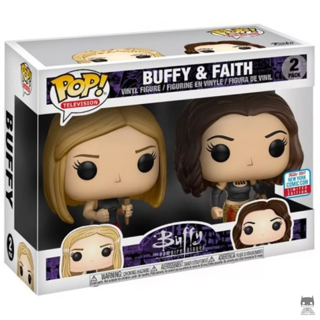 Figurine Funko POP Buffy & Faith avec boîte