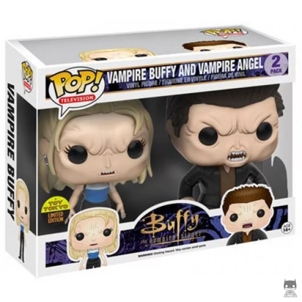 Figurine Funko POP Vampire Buffy & Vampire Angel avec boîte