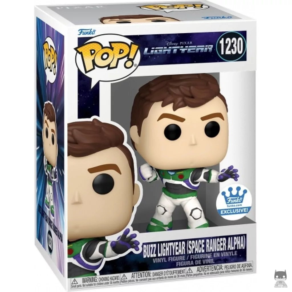 Figurine Funko POP Buzz l'Éclair (Space Ranger Alpha) avec boîte