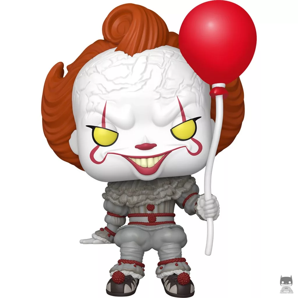 Figurine Funko POP Grippe-Sou avec ballon (figurine d'étagère) (Ça)