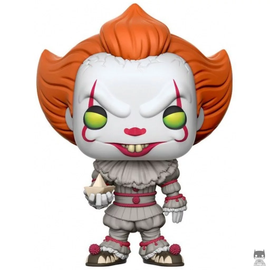 Figurine Funko POP Grippe-Sou avec bateau (Ça)