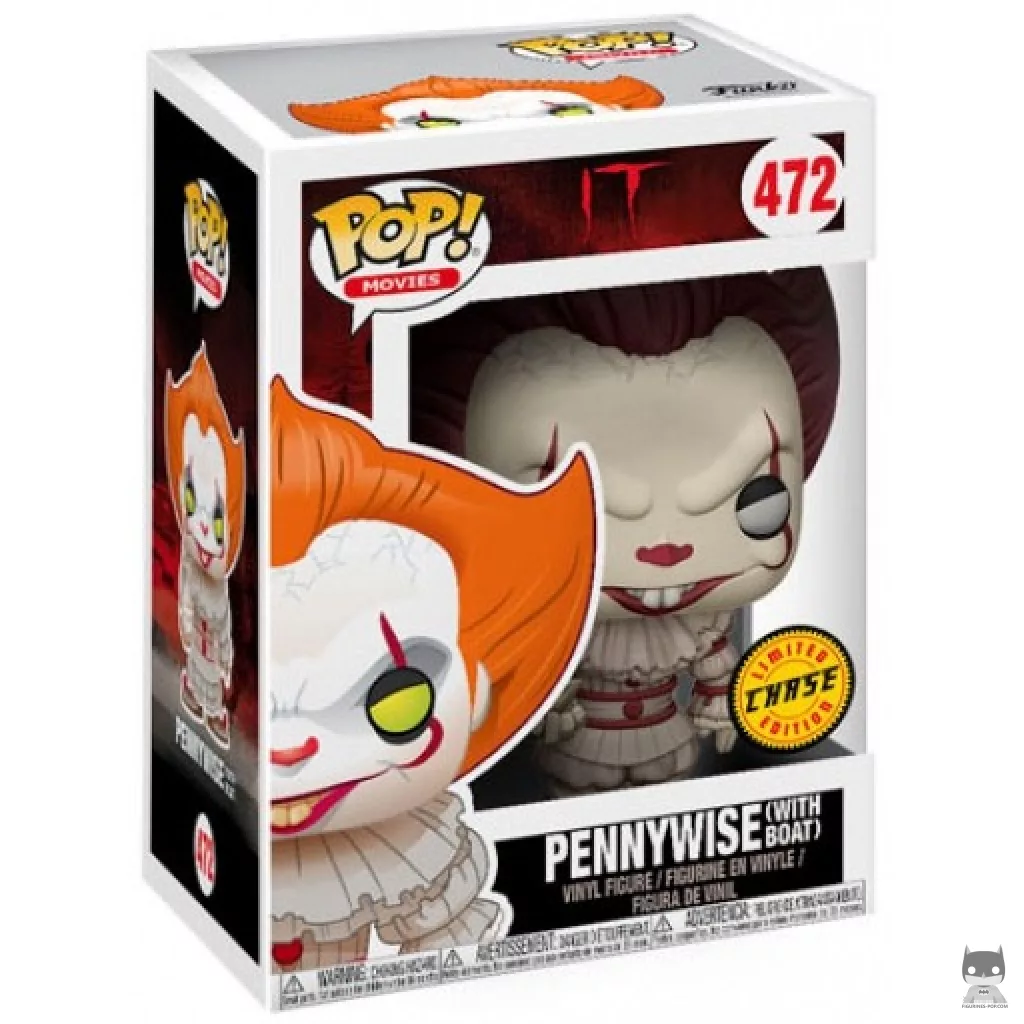 Figurine Funko POP Grippe-Sou avec bateau (Sepia & Chase) avec boîte