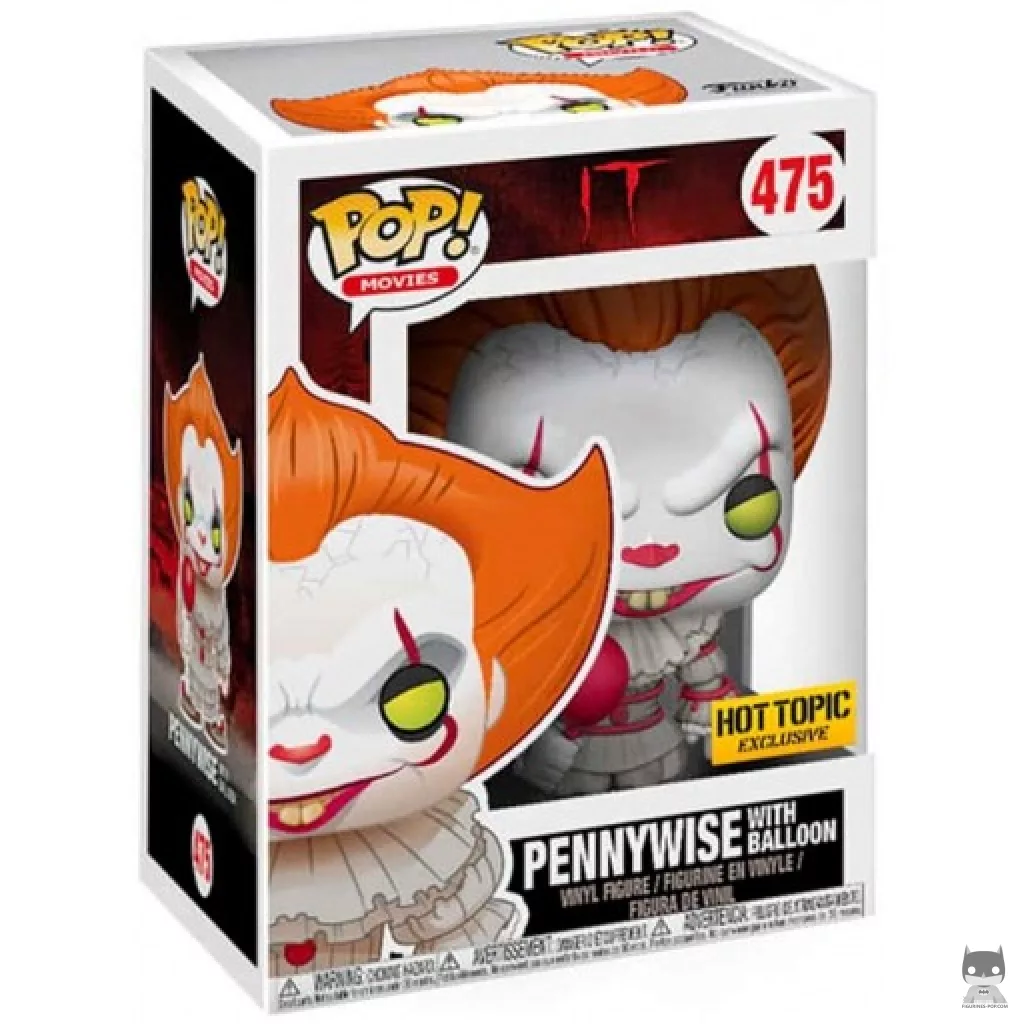 Figurine Funko POP Grippe-Sou avec ballon avec boîte