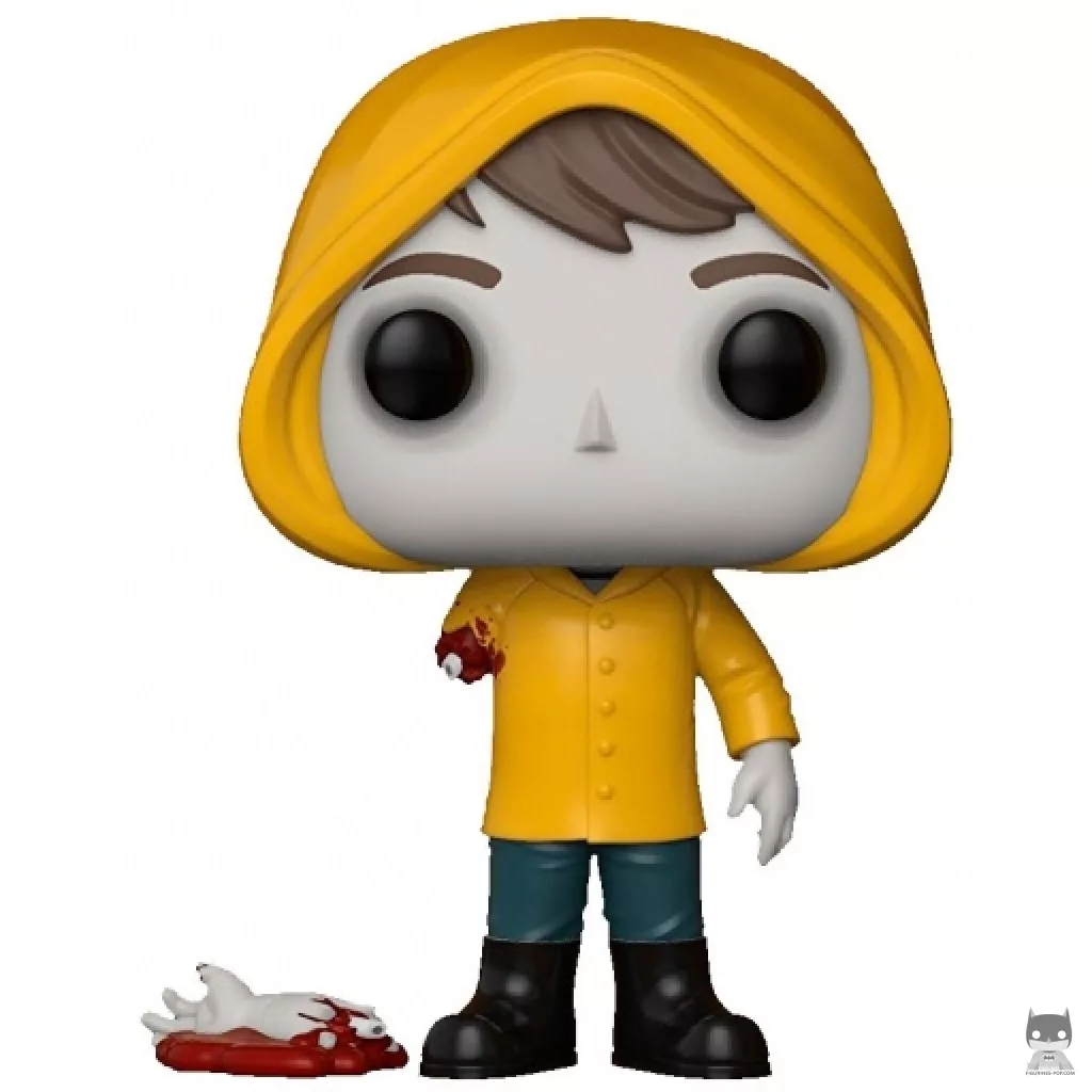 Figurine Funko POP Georgie Denbrough tenant bateau (Bloody & Chase) (Ça)