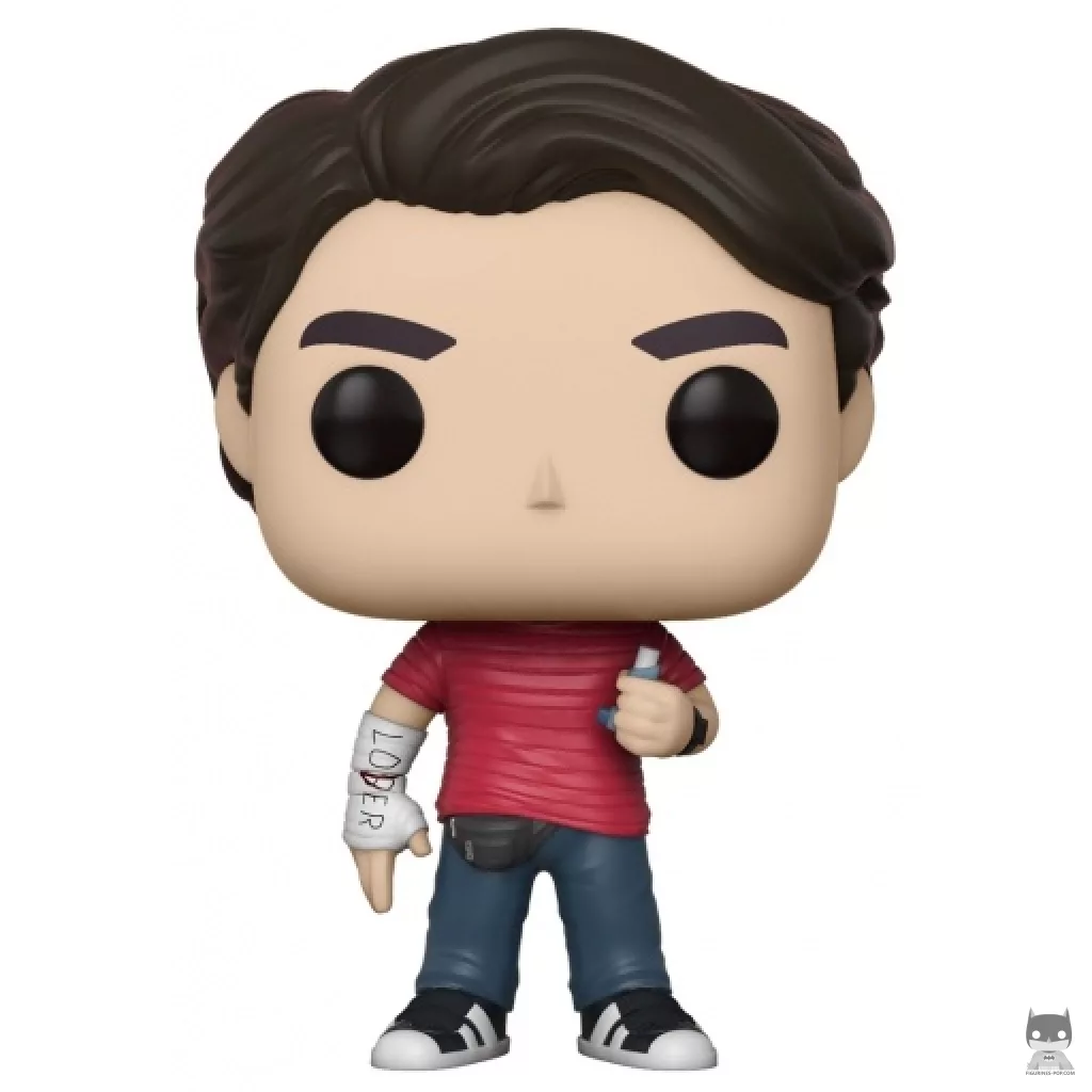 Figurine Funko POP Eddie Kaspbrak avec son bras cassé et inhalateur (Ça)