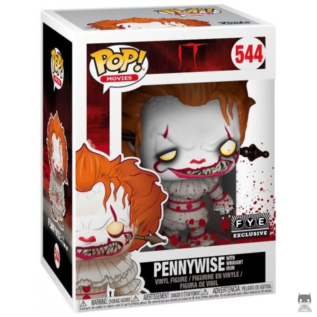 Figurine Funko POP Grippe-Sou avec fer forgé dans la tête avec boîte
