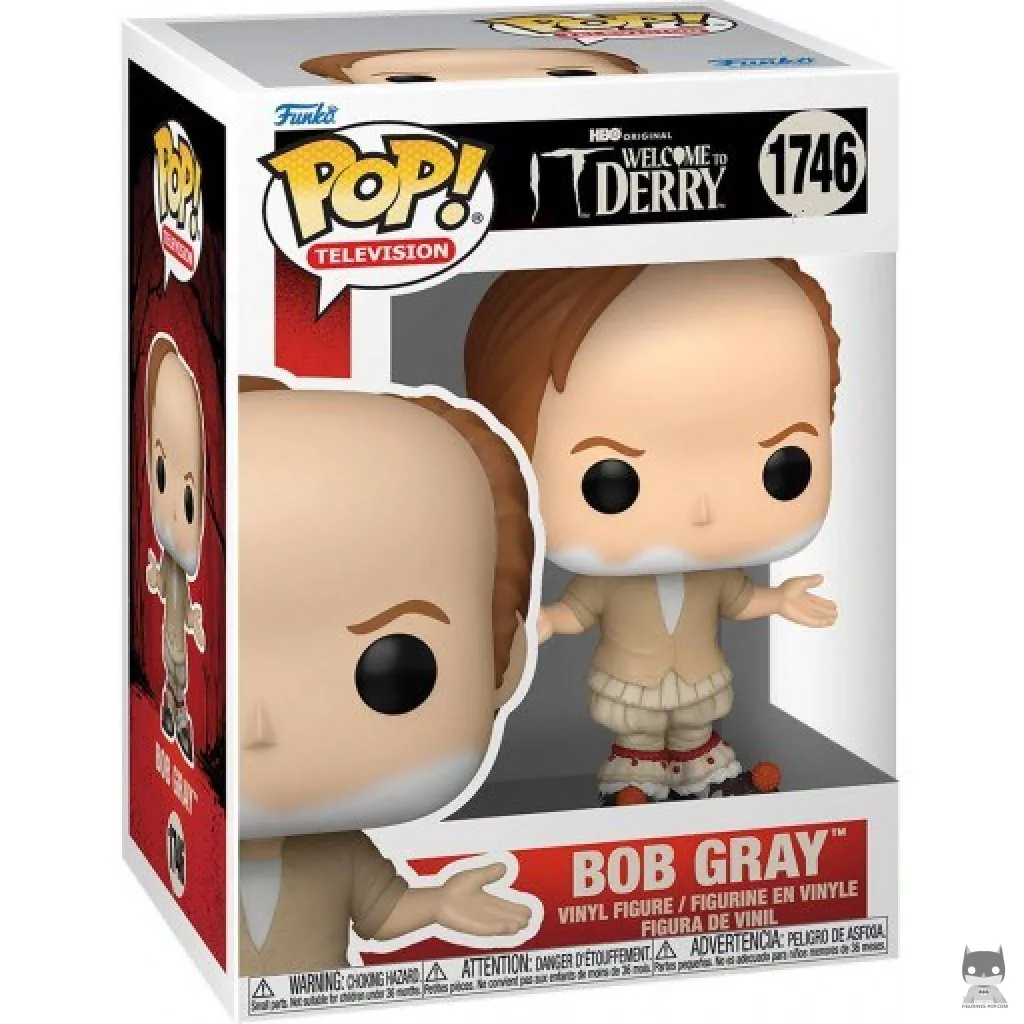 Figurine Funko POP Bob Gray avec boîte