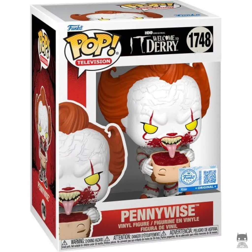 Figurine Funko POP Pennywise avec boîte