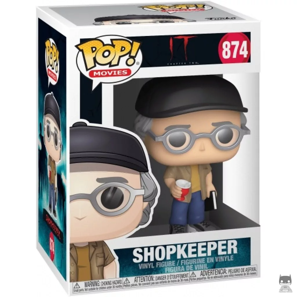 Figurine Funko POP Commerçant avec boîte