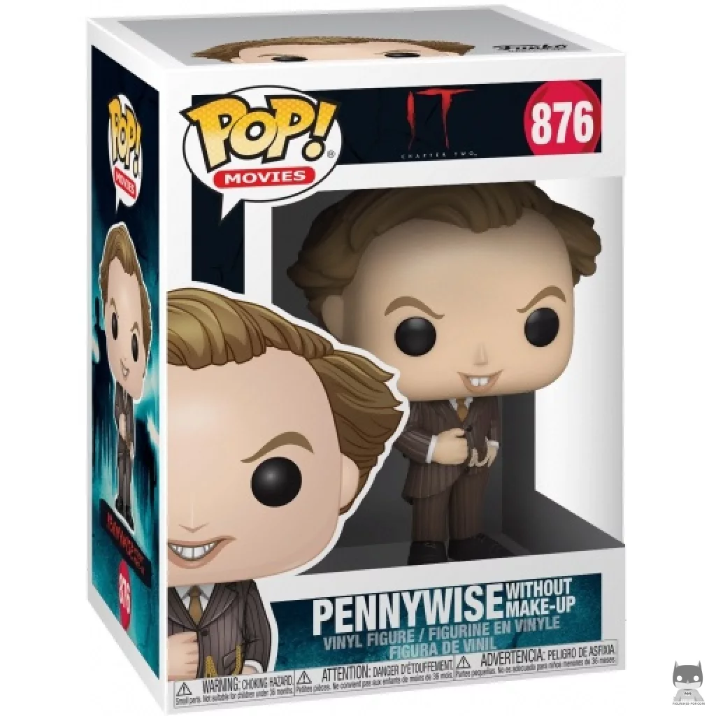 Figurine Funko POP Grippe-Sou sans maquillage avec boîte