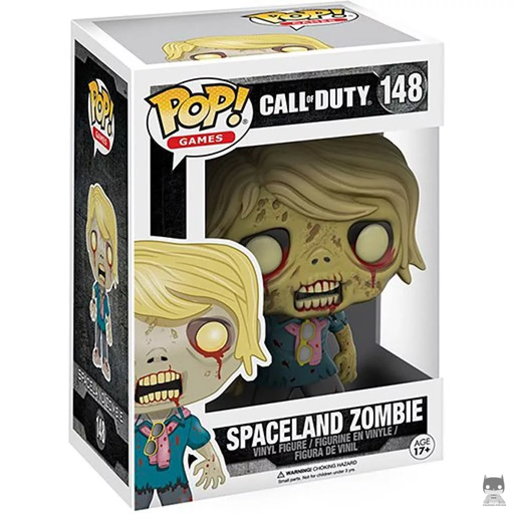 Figurine Funko POP Zombie (Spaceland) avec boîte