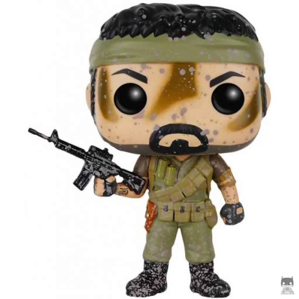 Figurine Funko POP MSGT Frank Woods (Éclaboussure de boue) (Call of Duty)