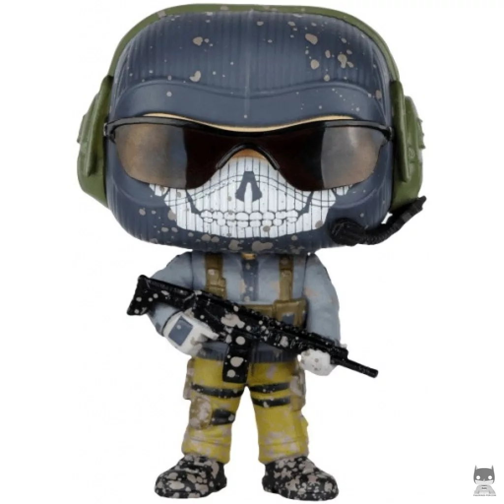 Figurine Funko POP Lt. Simon "Ghost" Riley (Éclaboussure de boue) (Chase) (Call of Duty)