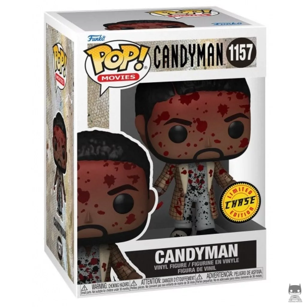 Figurine Funko POP Candyman (Chase & Bloody) avec boîte
