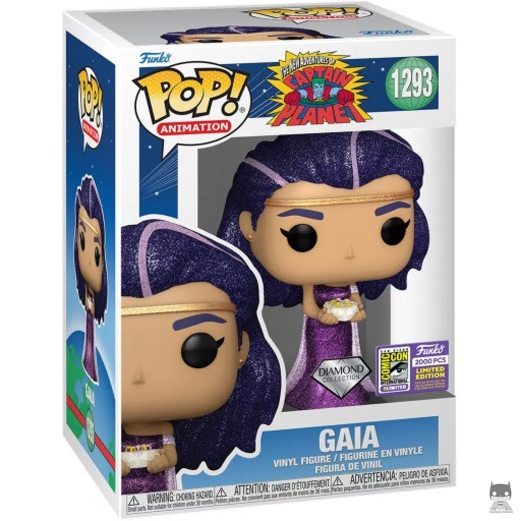 Figurine Funko POP Gaïa (Diamond Glitter) avec boîte