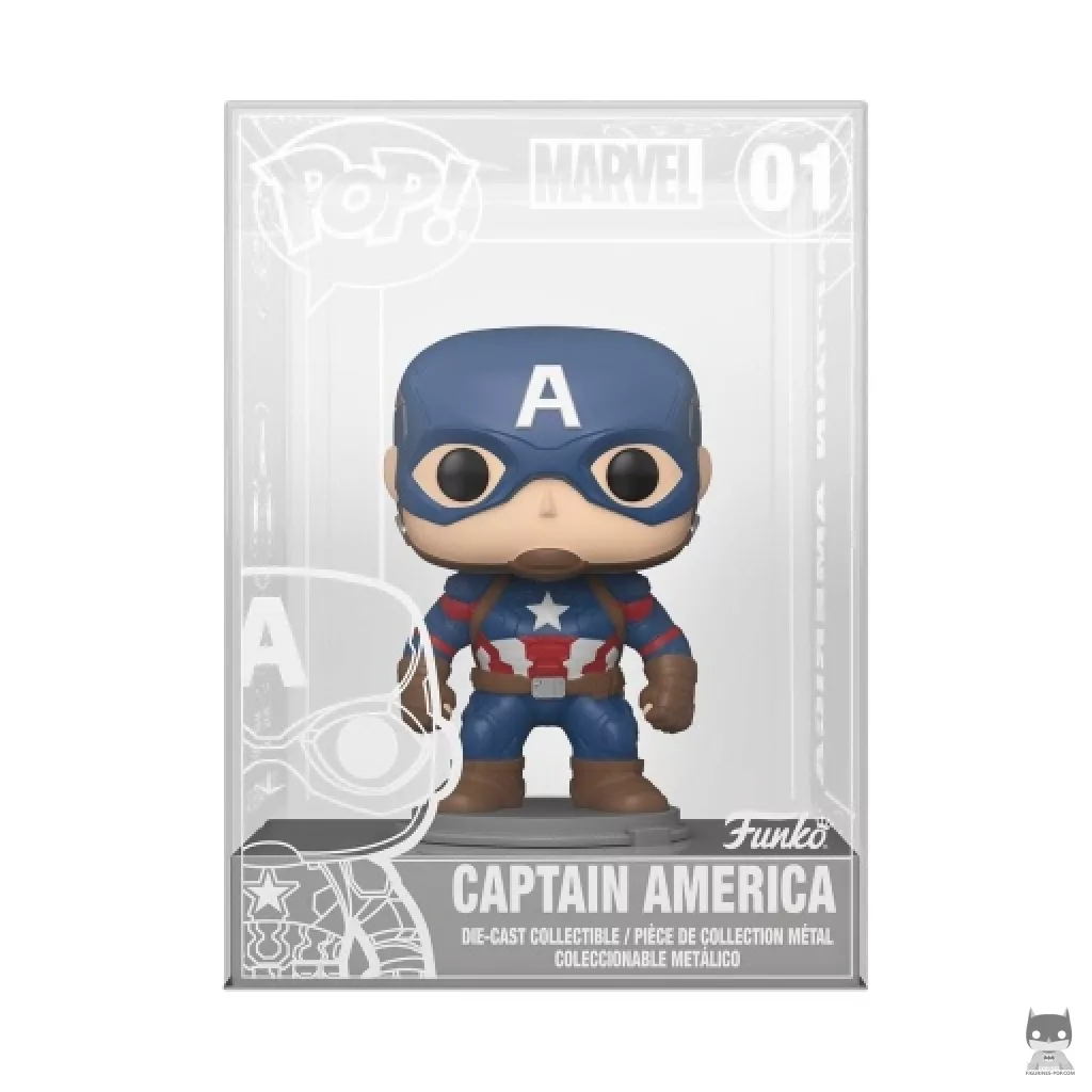 Figurine Funko POP Captain America (Captain America : Civil War)