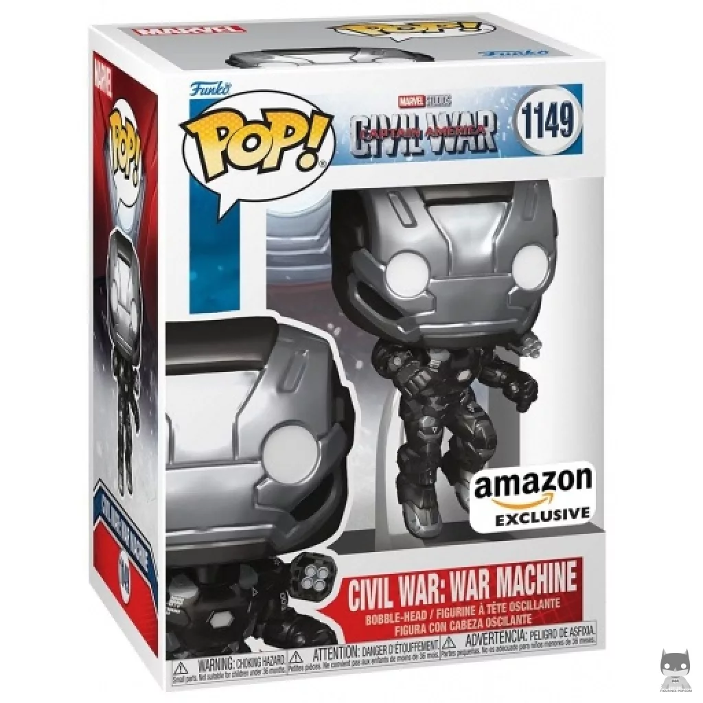 Figurine Funko POP Civil War : War Machine avec boîte