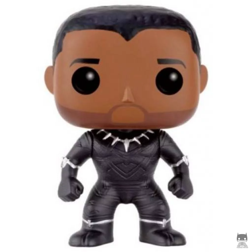 Figurine Funko POP Black Panther (Sans Masque) (Captain America : Civil War)