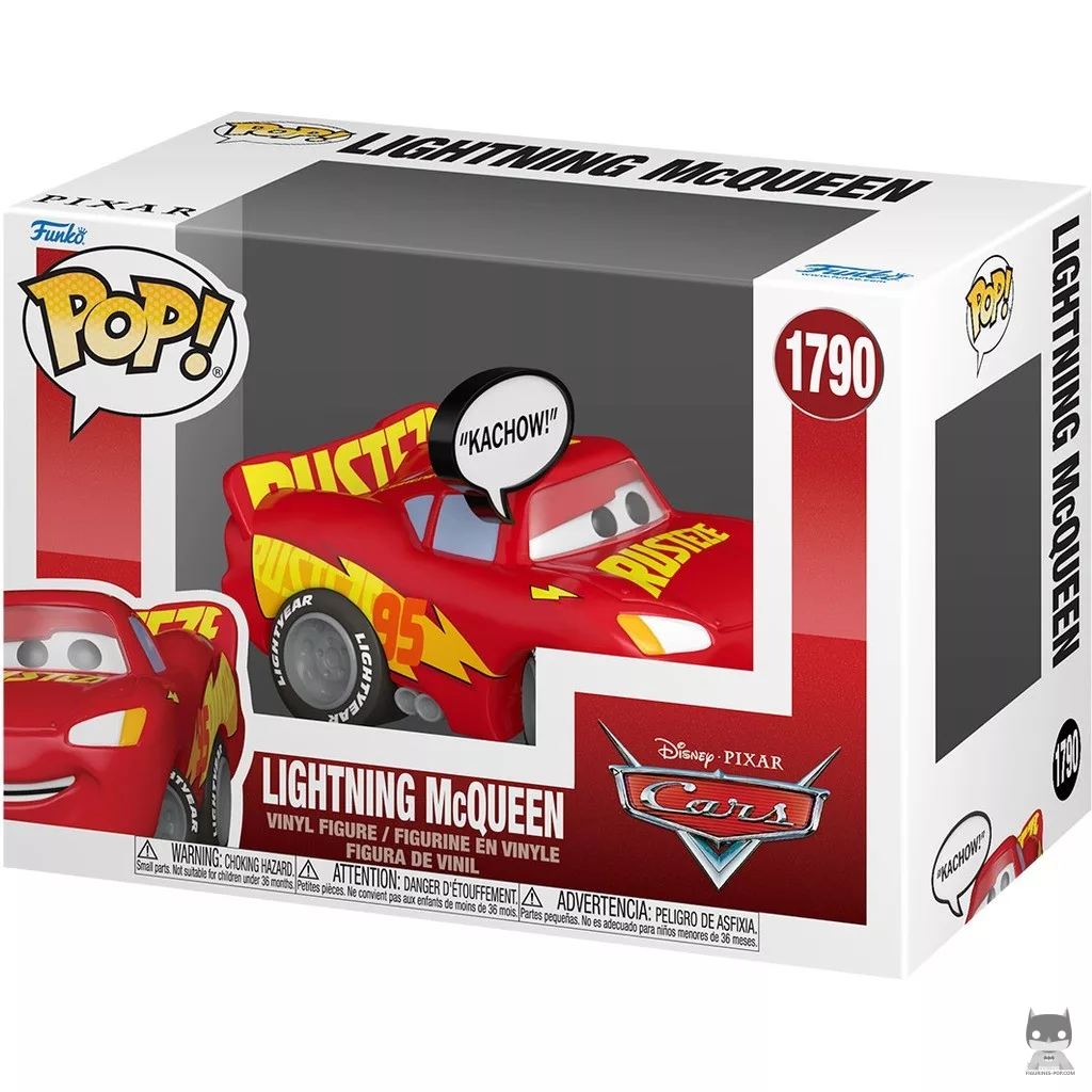 Figurine Funko POP Flash McQueen (Kachow !) avec boîte