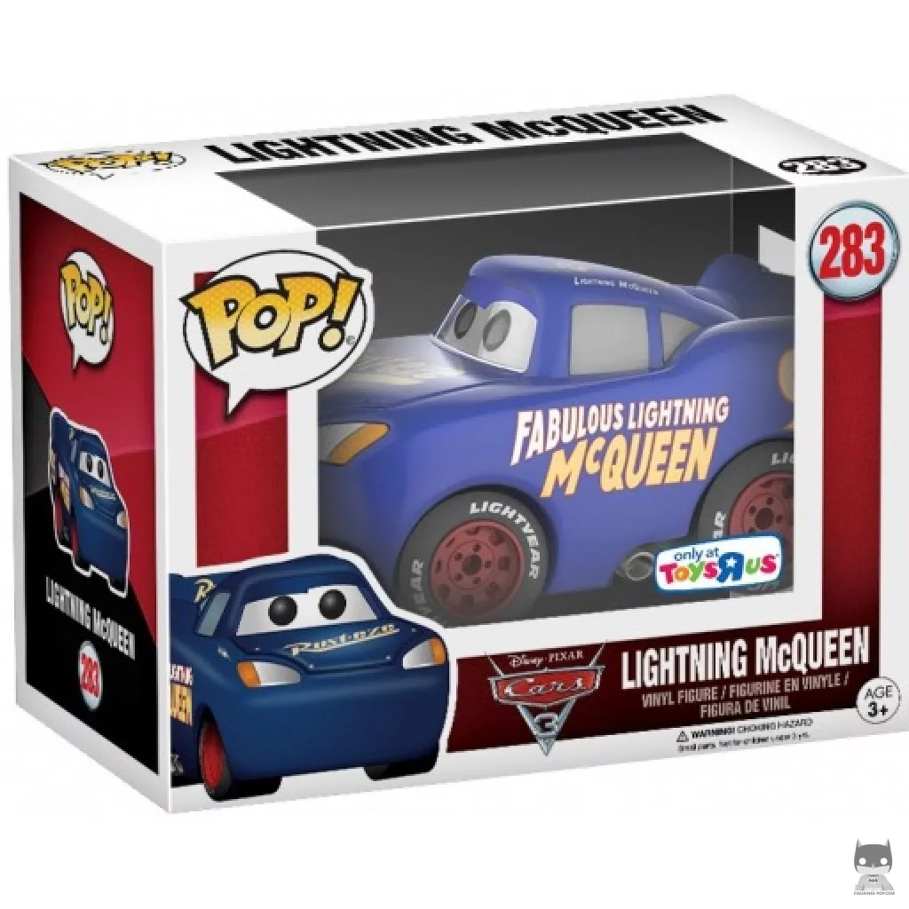 Figurine Funko POP Flash McQueen (Bleu) avec boîte