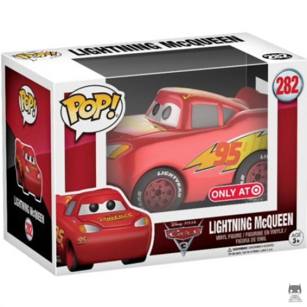 Figurine Funko POP Flash McQueen (Chrome) avec boîte
