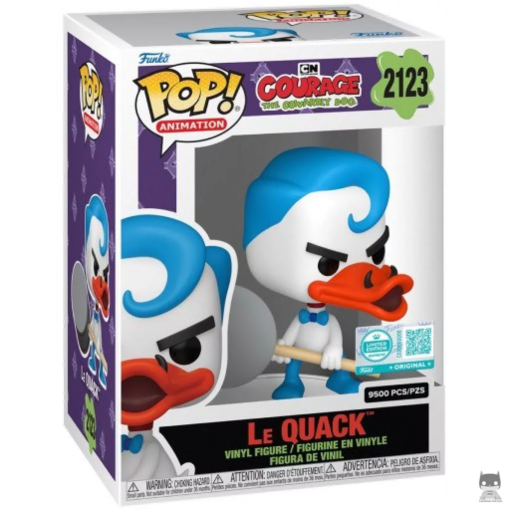 Figurine Funko POP Le Quack avec boîte