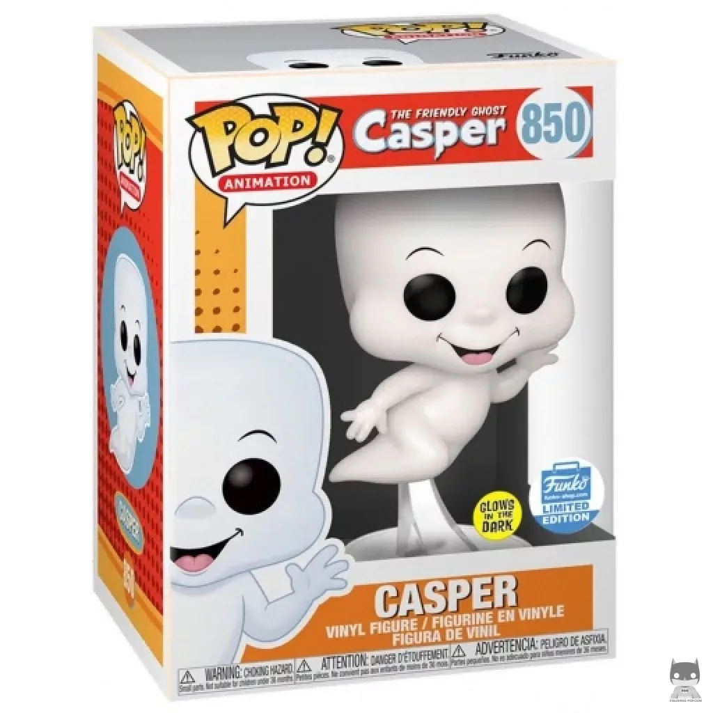Figurine Funko POP Casper (Glow in the Dark) avec boîte
