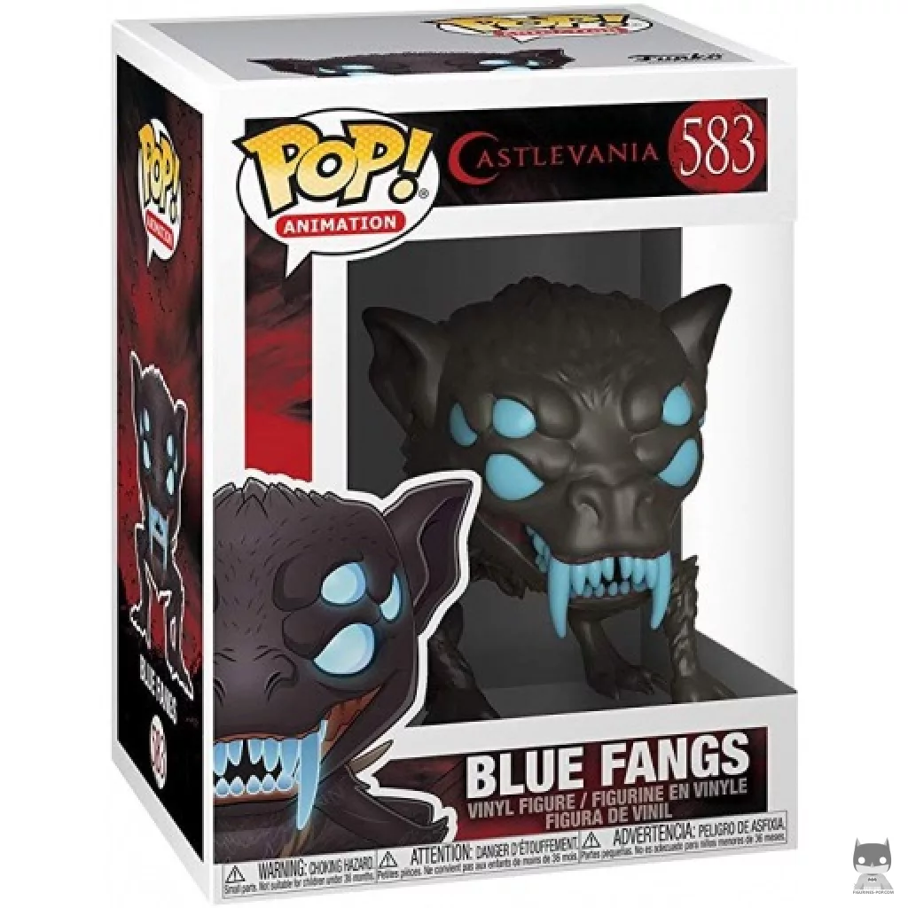 Figurine Funko POP Blue Fangs avec boîte