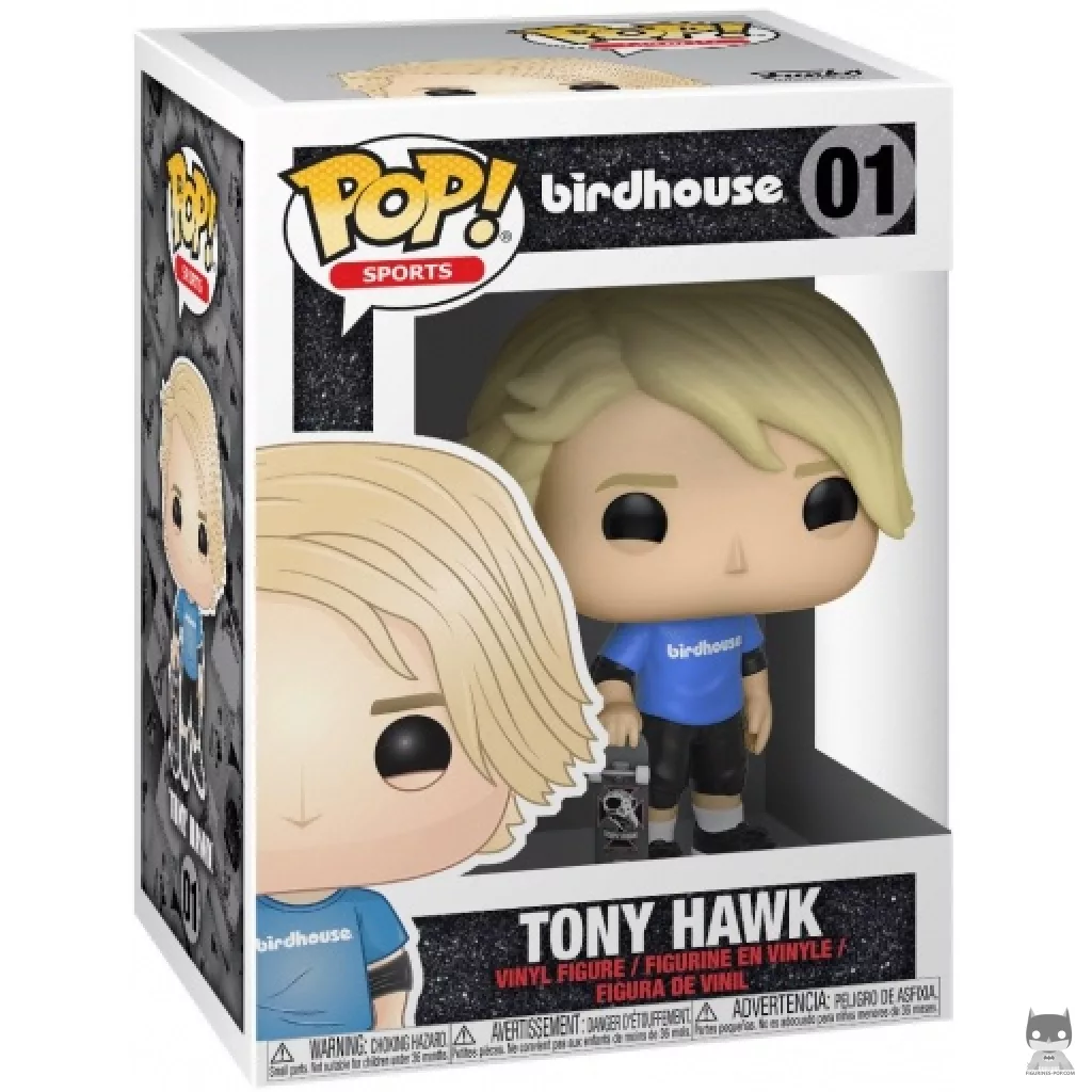 Figurine Funko POP Tony Hawk avec boîte