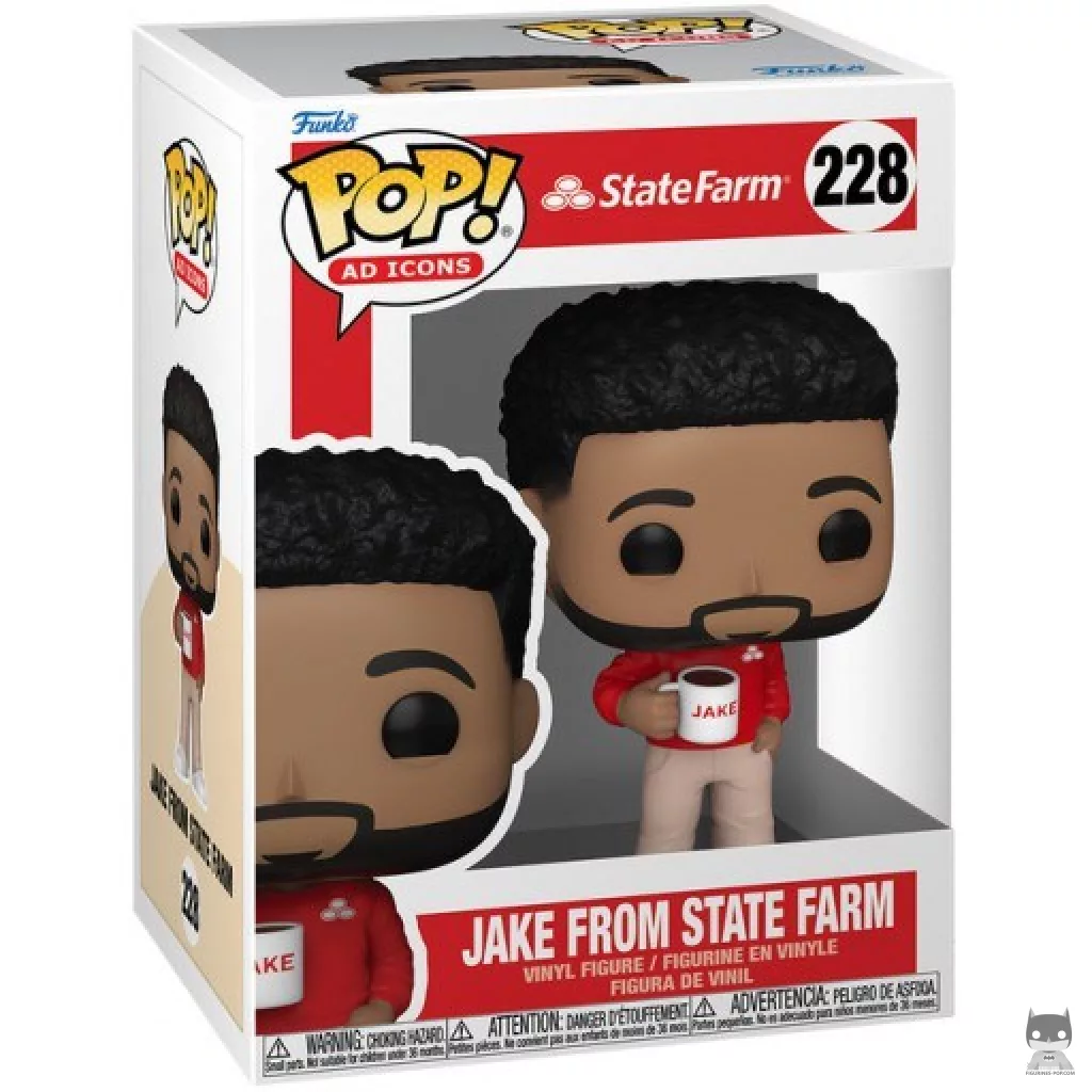 Figurine Funko POP Jake de State Farm avec boîte