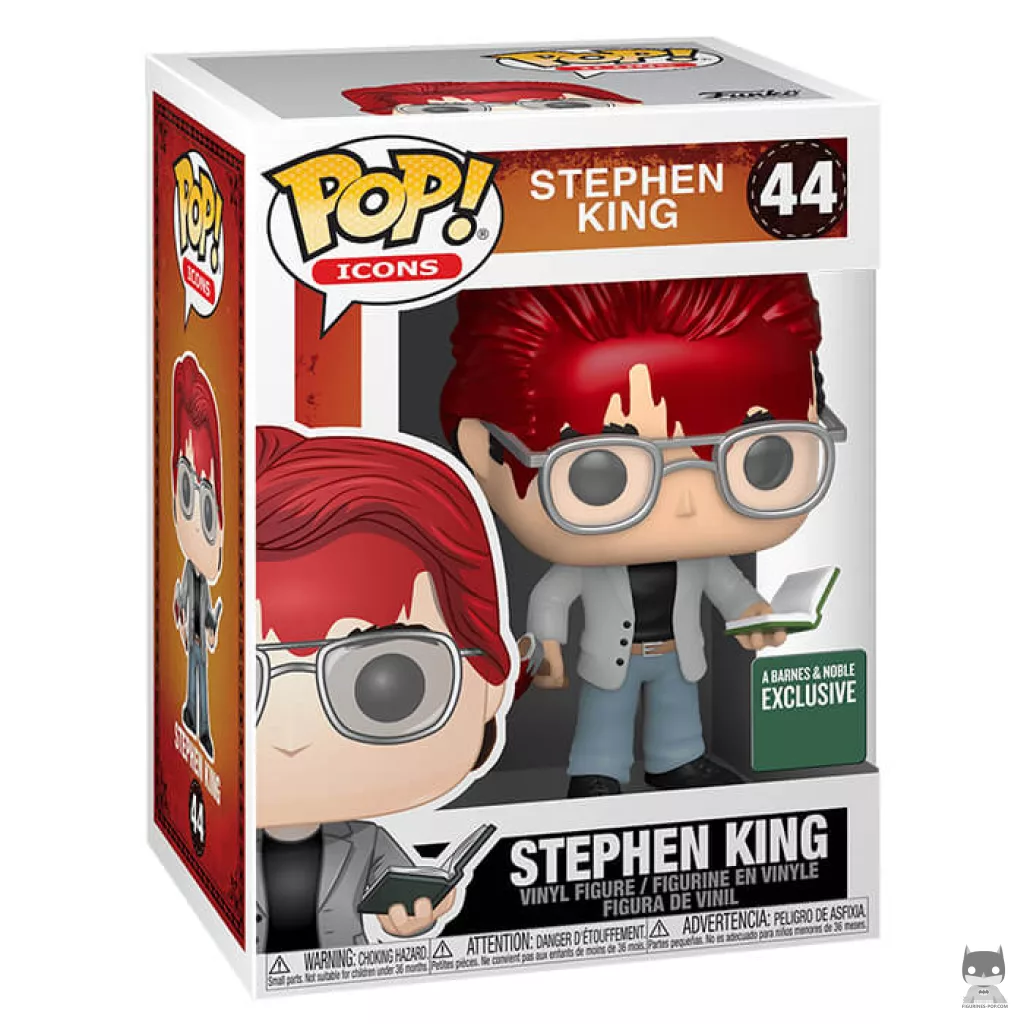 Figurine Funko POP Stephen King avec boîte