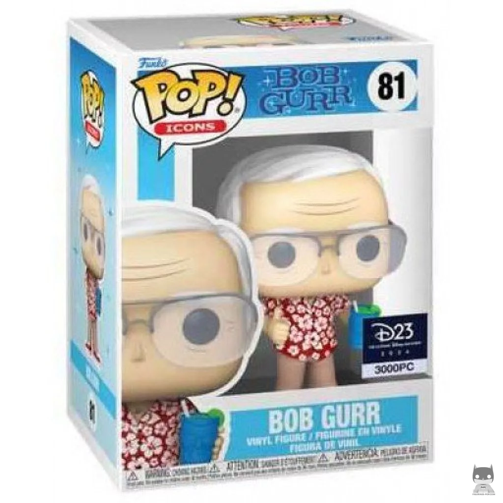 Figurine Funko POP Bob Gurr avec boîte