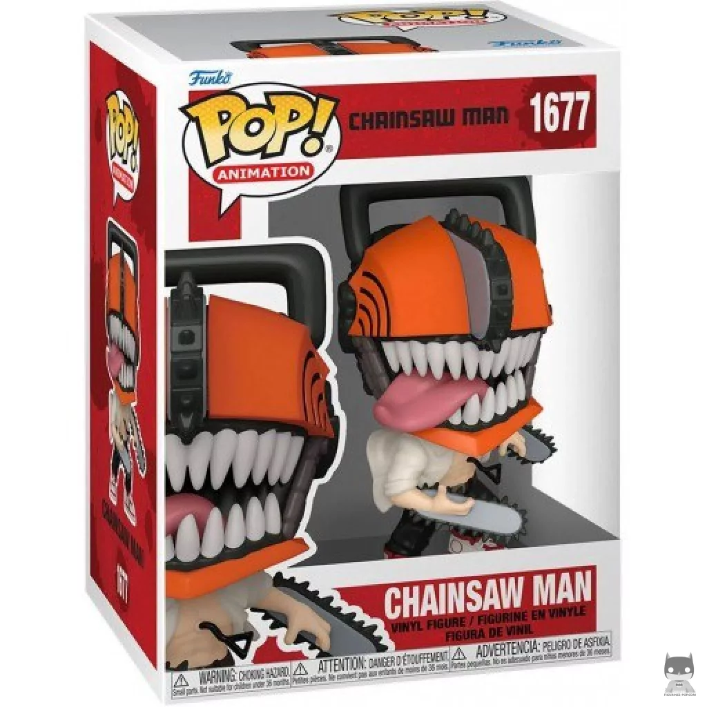 Figurine Funko POP Chainsaw Man avec boîte