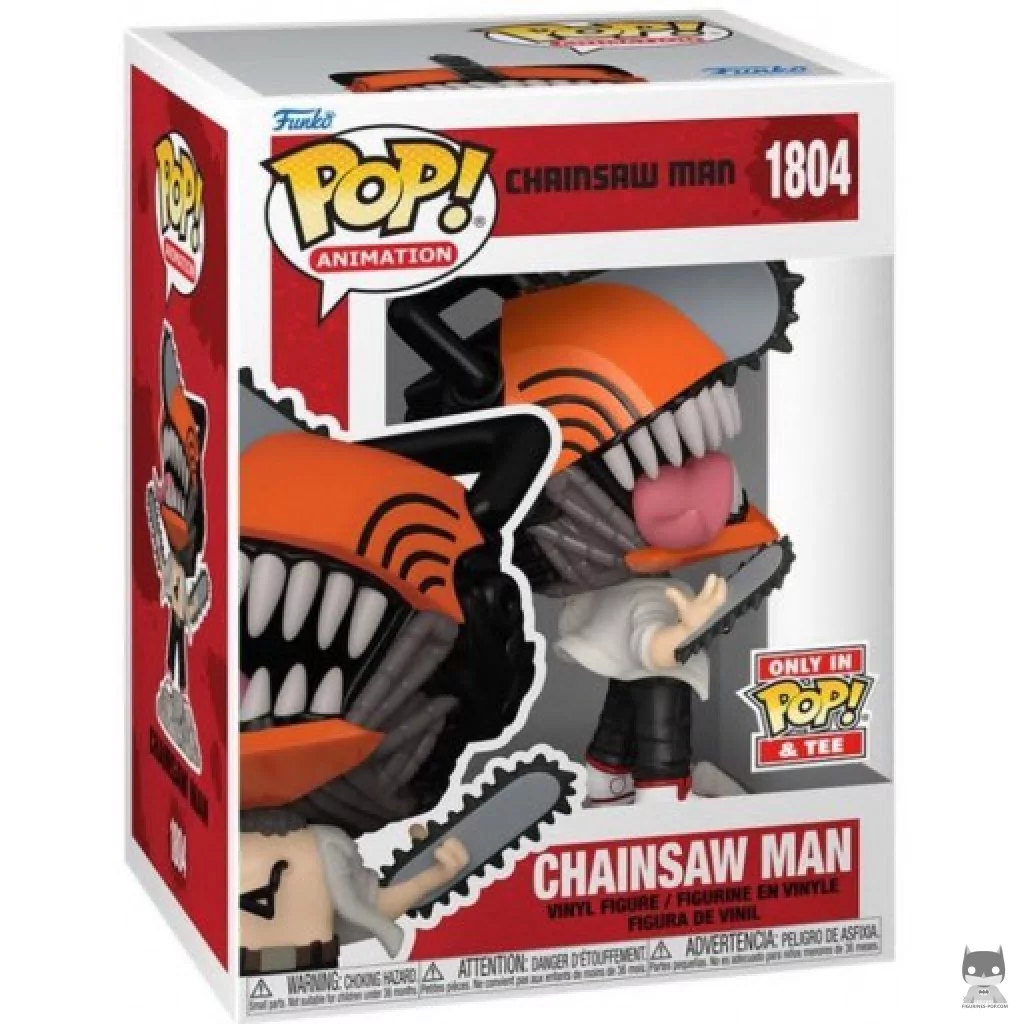 Figurine Funko POP Chainsaw Man avec boîte
