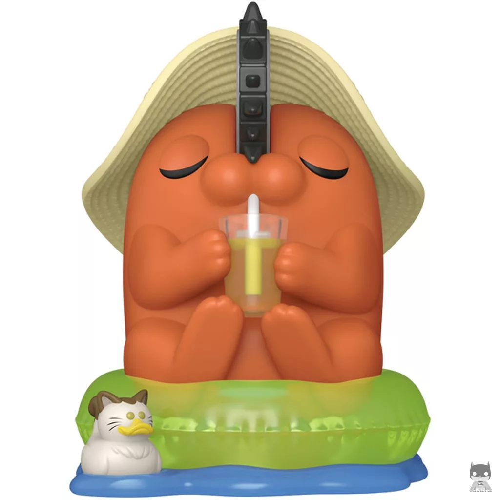Figurine Funko POP Pochita avec chapeau (Chainsaw Man)