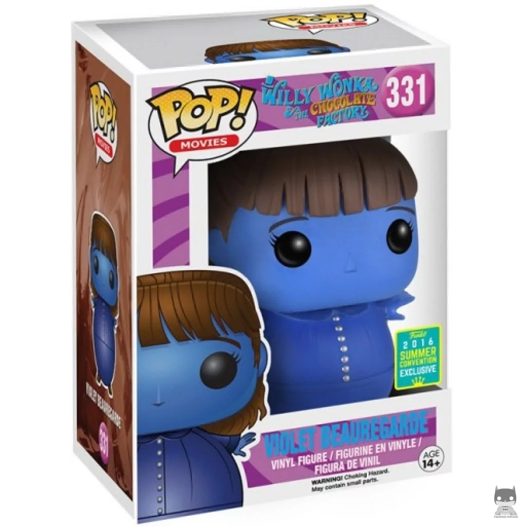 Figurine Funko POP Violet Beauregarde avec boîte