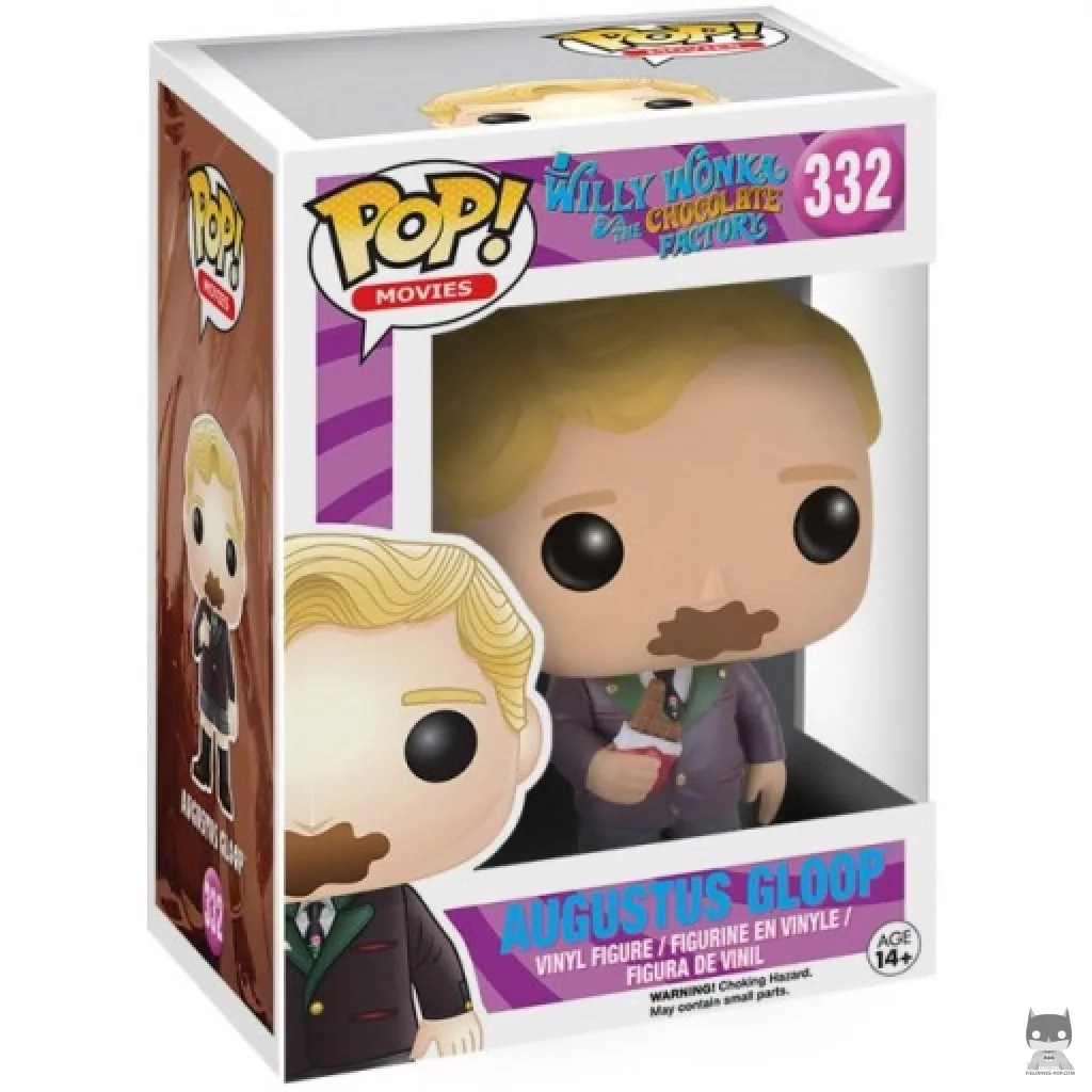 Figurine Funko POP Augustus Gloop avec boîte