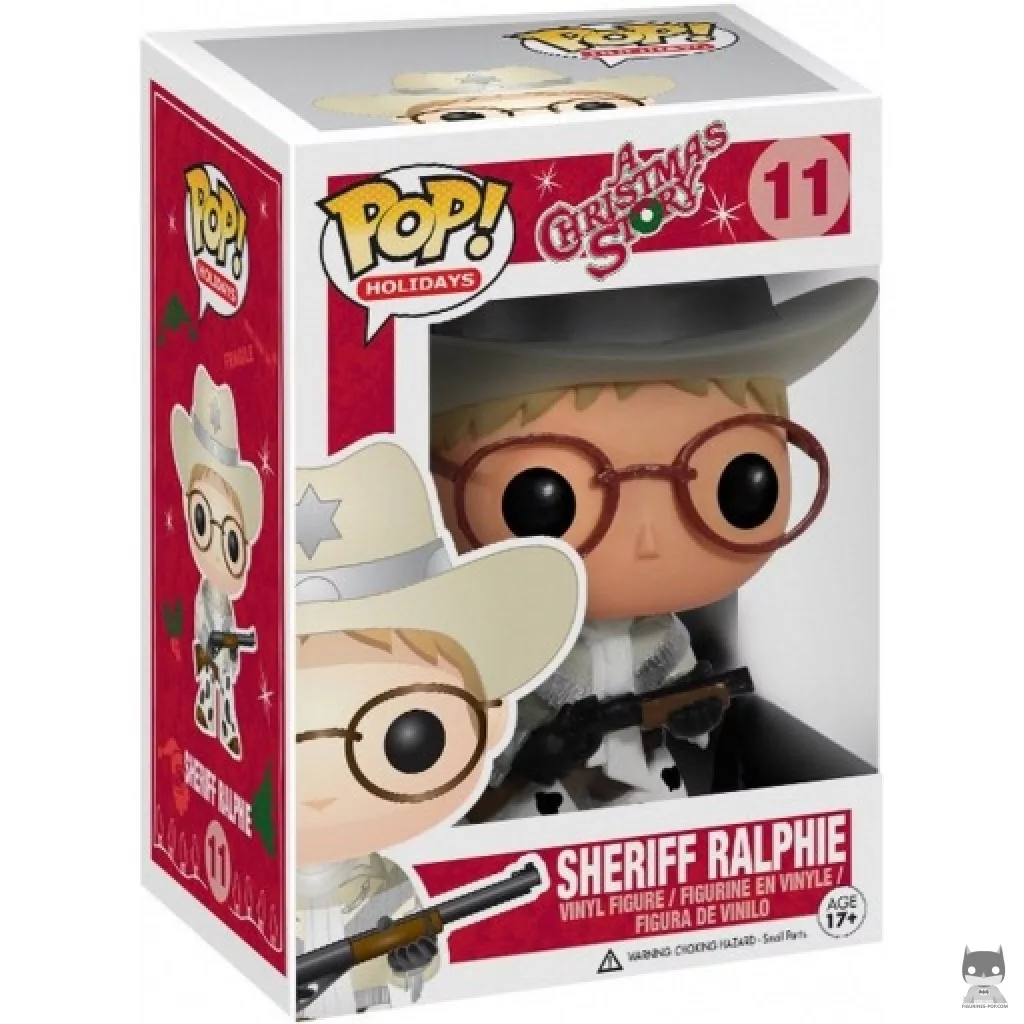 Figurine Funko POP Ralphie Shérif avec boîte