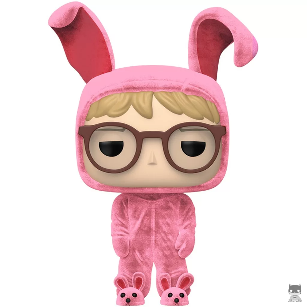 Figurine Funko POP Ralphie en tenue de lapin (Flocked) (Christmas Story)