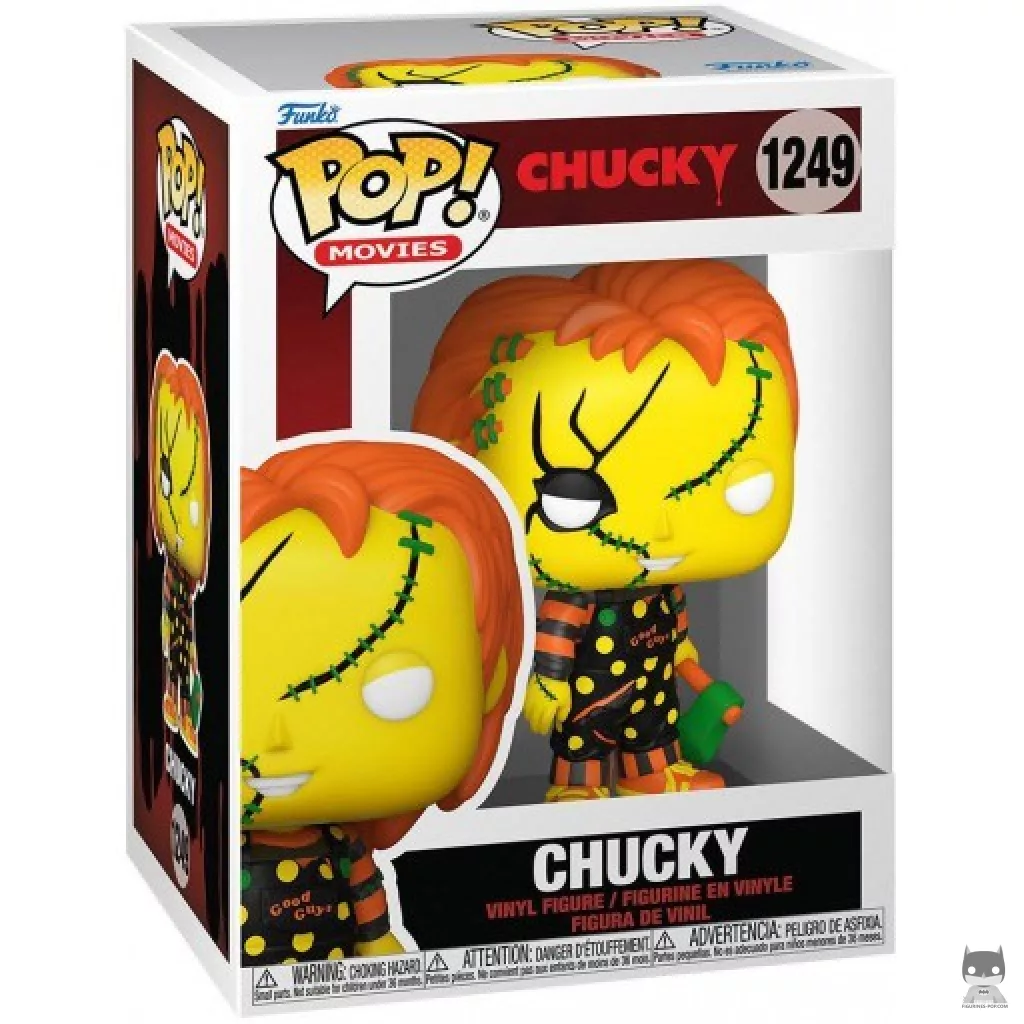 Figurine Funko POP Chucky (Vintage Halloween) avec boîte