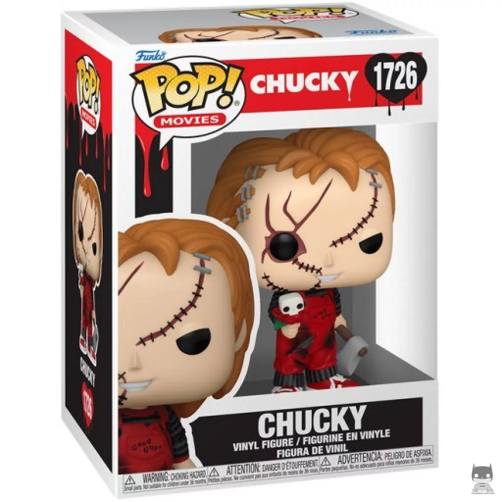 Figurine Funko POP Chucky (Saint-Valentin) avec boîte