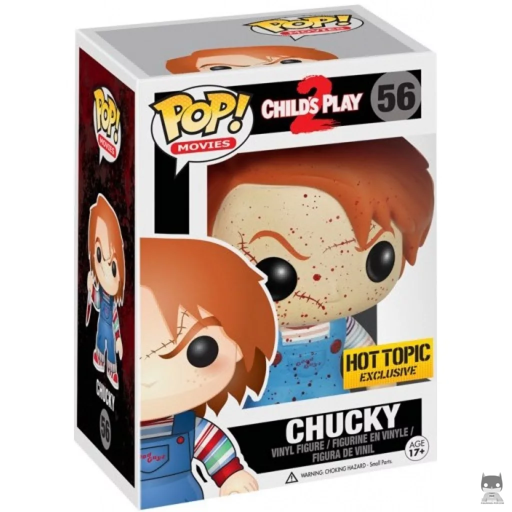 Figurine Funko POP Chucky (Bloody) avec boîte