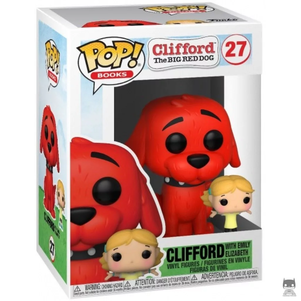 Figurine Funko POP Clifford avec Emily Elizabeth avec boîte