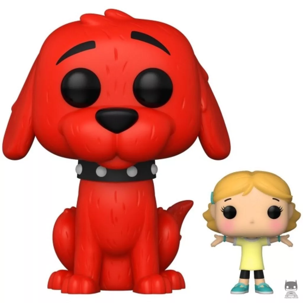 Figurine Funko POP Clifford avec Emily Elizabeth (Clifford le gros chien rouge)