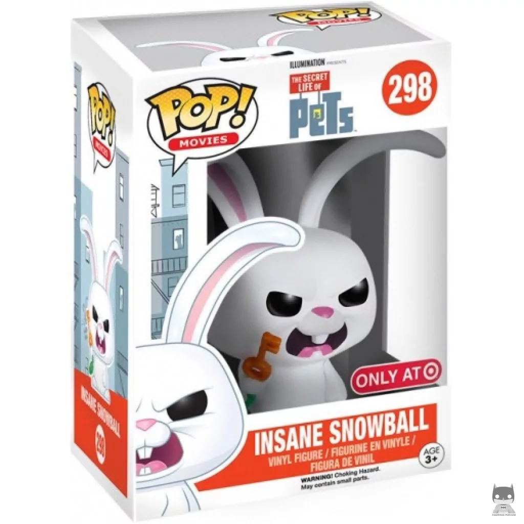 Figurine Funko POP Snowball Fou avec boîte