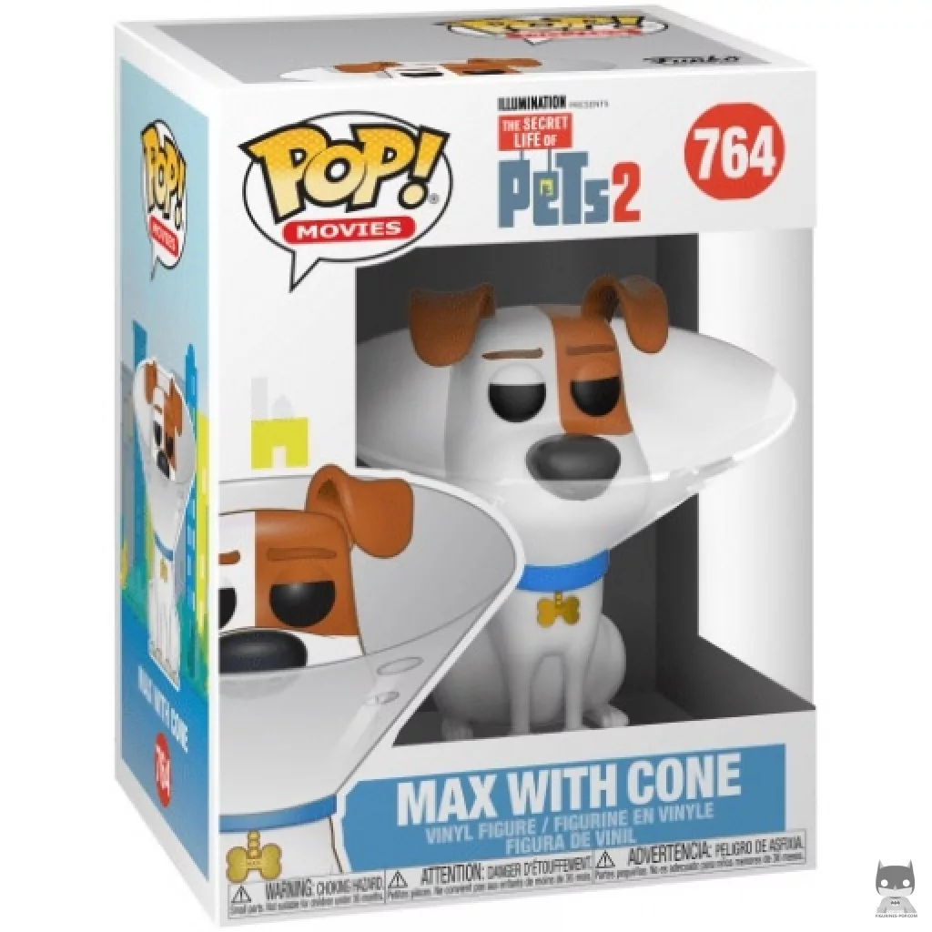Figurine Funko POP Max avec Collerette avec boîte