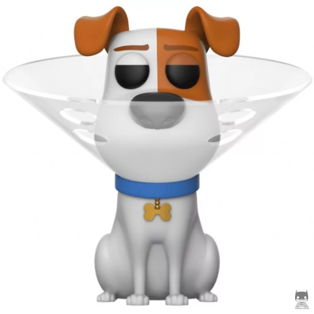 Figurine Funko POP Max avec Collerette (Comme des bêtes)