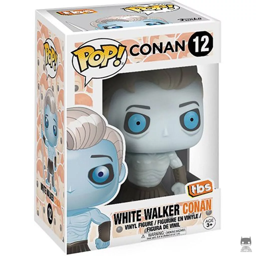 Figurine Funko POP Conan O'Brien en Marcheur Blanc avec boîte